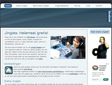 Tablet Screenshot of gratis-jingles.nl